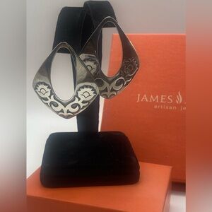 ⭐️JAMES AVERY⭐️Vintage Large Agarita Floral Earrings - Retired & HTF